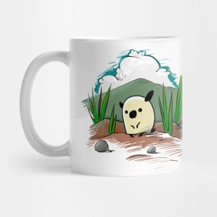 Hamster in the wilderniss Mug